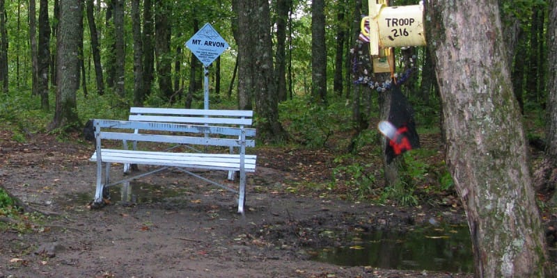 Mount Arvon, Michigan Highpoint