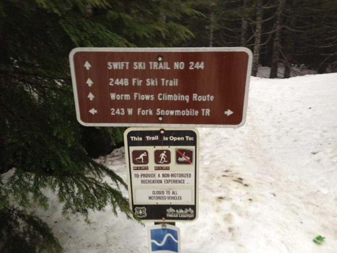 Worm Flows Route, Mount St. Helens