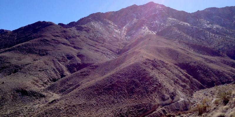 Shorty’s Well to Telescope Peak, February 2014