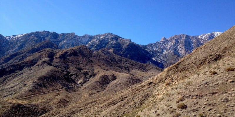 Shorty’s Well to Telescope Peak, February 2014