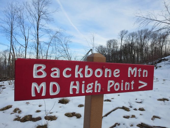 Backbone Mountain, Maryland Highpoint