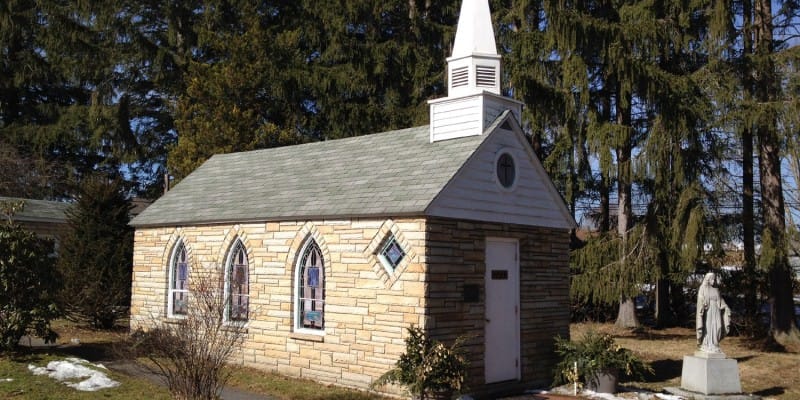 Tiny Church Near Backbone Mountain