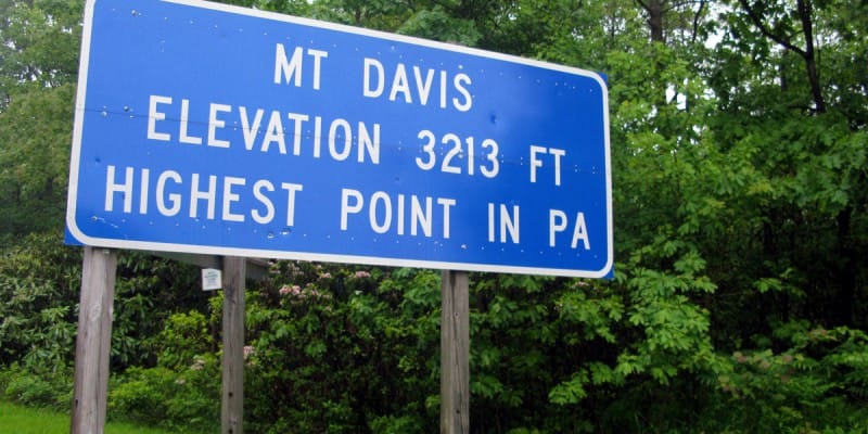 Mount Davis, Pennsylvania Highpoint