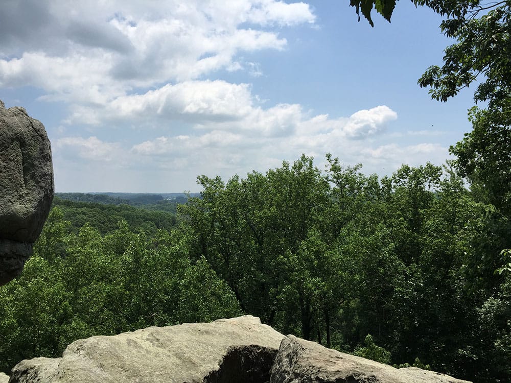 King and Queen Seat, Rocks State Park