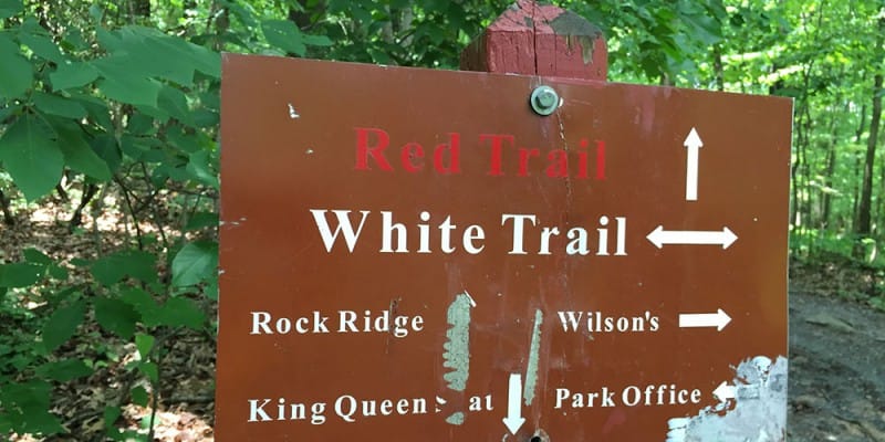 White Trail, Rocks State Park, MD