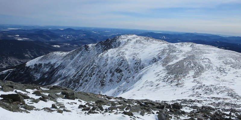 Mount Washington NH in winter