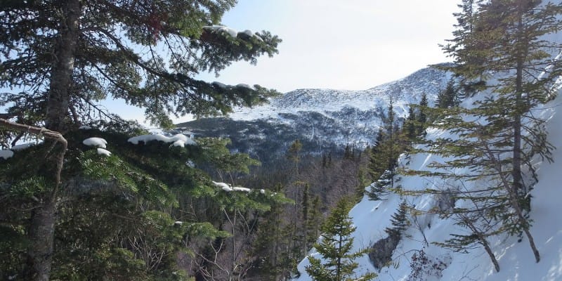 Mount Washington Lion Head winter route