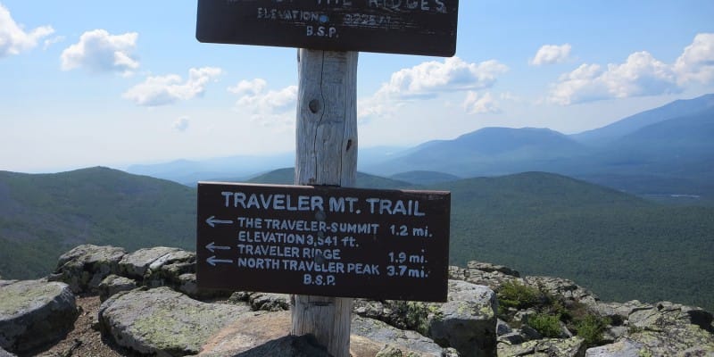 Traveler Mountain Loop Hike, Baxter State Park, Maine